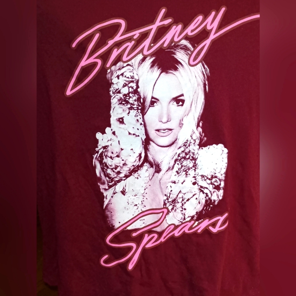 Britney Spears Queen Of Pop T Shirt Plus Size XXL Top from Old Navy NWT